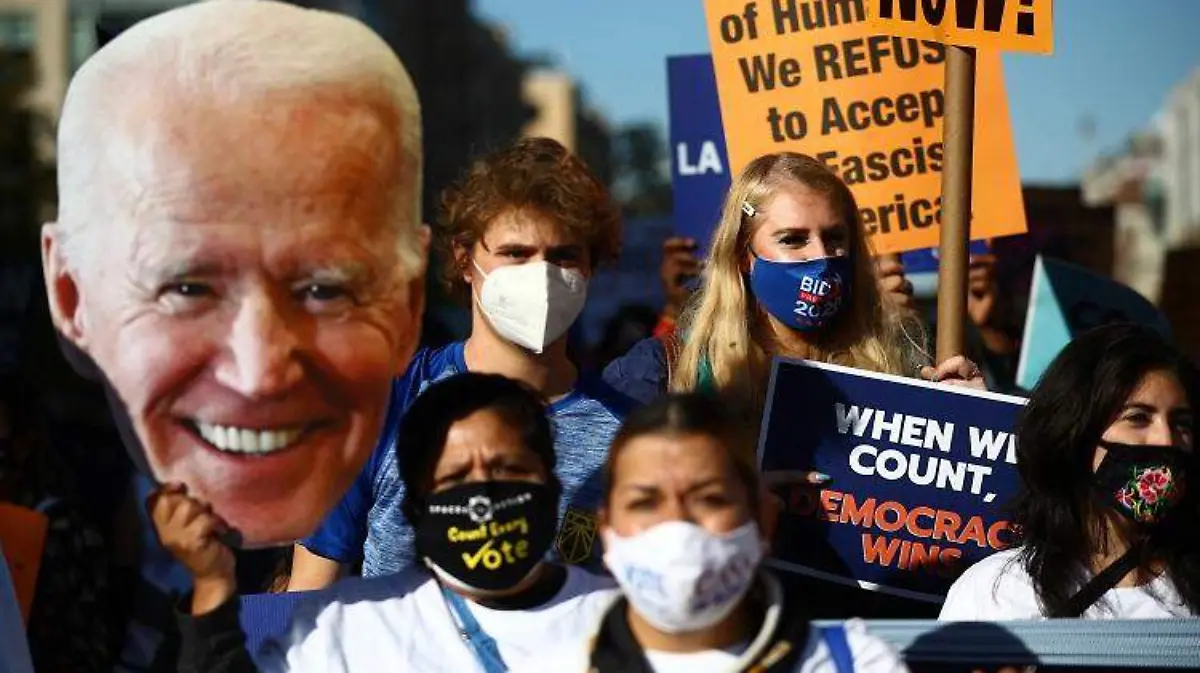 biden simpatizantes estados unidos